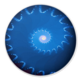 星空の夜のフラクタルセラミックノブ セラミックノブ