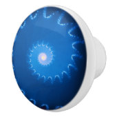 星空の夜のフラクタルセラミックノブ セラミックノブ (右)