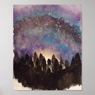 星空の夜のポスター ポスター