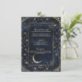 星空の夜のロマ結婚ンスのエンクロージャカード エンクロージャーカード (スタンド正面)