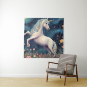 星空の夜の一角獣 タペストリー (インサイチュ)