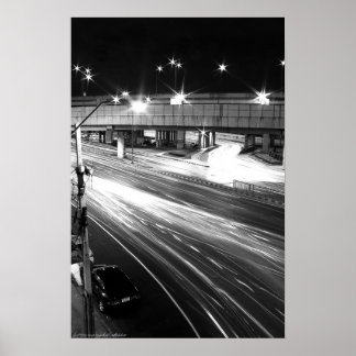 星空の夜の写真プリント ポスター