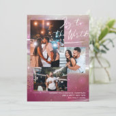 星空の夜の喜び世界へ3 Photo Collage Red シーズンカード (スタンド正面)