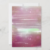 星空の夜の喜び世界へ3 Photo Collage Red シーズンカード (裏面)