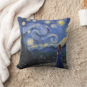 星空の夜の夢想:夢の眼枕 クッション (ブランケット)