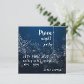 星空の夜の天のプロムナイトダンス 招待状 (スタンド正面)