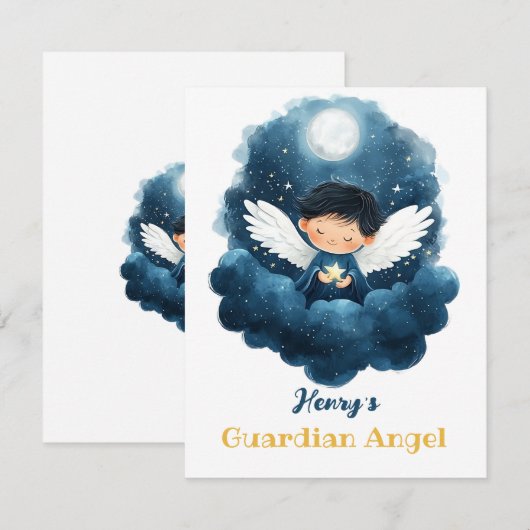星空の夜の守護天使 (正面/裏面)