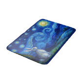 星空の夜の復活祭 バスマット (アングル)