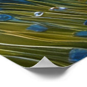 星空の夜の灰色のステイリオン ポスター (角)