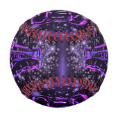 星空の夜の紫色のピンクの象の野球 野球ボール