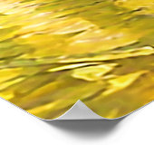 星空の夜の黄色い路面電車 – ブダペスト ポスター (角)