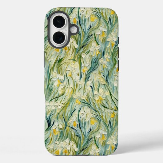 星空の夜インスパイアフローラ絵を描テクスチャスタイル Case-Mate iPhoneケース (裏面)