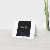 星空の夜サンキューカード サンキューカード (裏面)