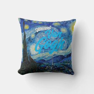 星空の夜ビンセント・ヴァンゴッホ有名絵画な クッション