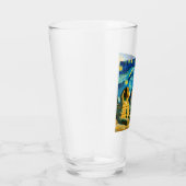 星空の夜ピラミッドSphinxエジプト タンブラーグラス (右)