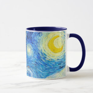 星空の夜ファンゴッホ飲みマグカップ マグカップ