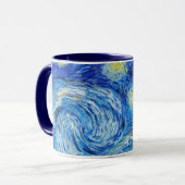 星空の夜ファンゴッホ飲みマグカップ マグカップ (正面左)