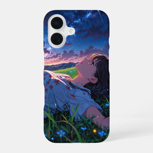 星空の夜夢 iPhone 16ケース (裏面)