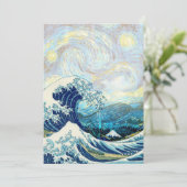 星空の夜景に漂う神奈川の波 シーズンカード (スタンド正面)