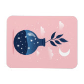 星空の夜桜 マグネット (横)