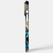 星空の夜満月の下のレガルイーグル Case-Mate iPhoneケース (裏面 / 左)