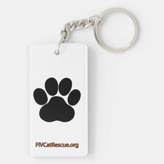 星空の夜猫 キーホルダー (裏面)