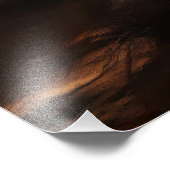 星空の夜砂漠 フォトプリント            (角)