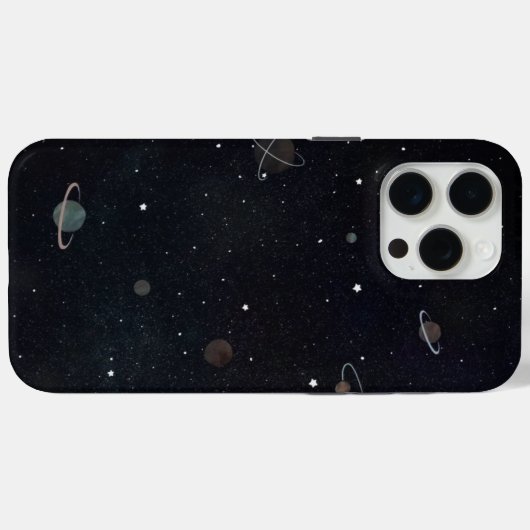 星空の夜銀河系iPhoneケース Case-Mate iPhoneケース (裏面 (横))