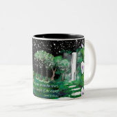 星空の夜1 ツートーンマグカップ (正面右)