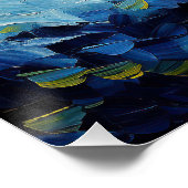 星空の夜 – ウェルシュコーギー犬003 – 銭湾 ポスター (コーナー)