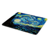 星空の夜 カッティングボード (角)