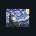星空の夜 キャンバスプリント<br><div class="desc">The Starry Night by Vincent vanゴッホ,  1889.</div>