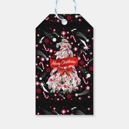 星空の夜 ギフトタグ (裏面)