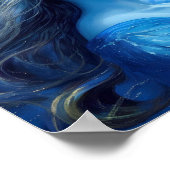 星空の夜🌌 – ギリシャ女神ファンタジーポスター#11 ポスター (角)