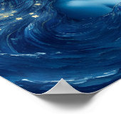 星空の夜🌌 – ギリシャ女神ポスター#1 ポスター (角)