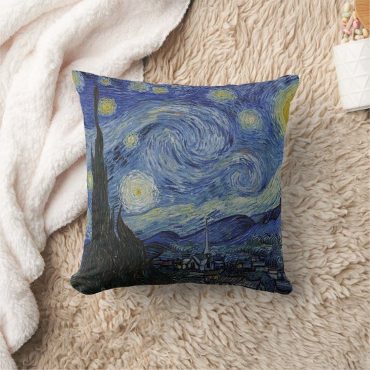 星空の夜 クッション (ブランケット)