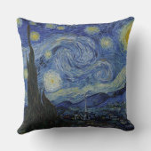 星空の夜 クッション (裏面)