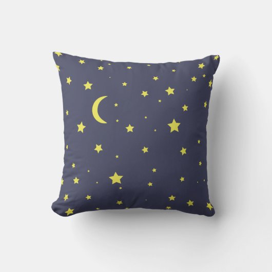 星空の夜 クッション (正面)