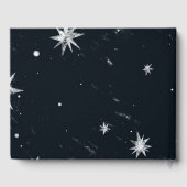 星空の夜 ゲストブック (裏面)