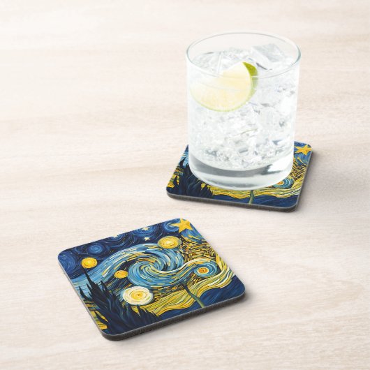 星空の夜 コースター (右側)