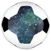 星空の夜 サッカーボール (回転)