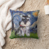 星空の夜 – シュナウザーパピー#10 クッション (ブランケット)