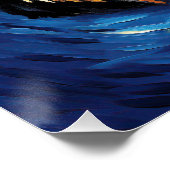 星空の夜 – シュナウツァードッグ002 – 銭湾行 ポスター (コーナー)