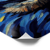 星空の夜 – シュナウツァードッグ003 – 銭湾行 ポスター (コーナー)