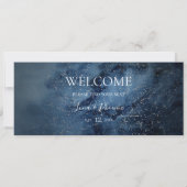 星空の夜 | シルバー席次表ヘッダー (裏面)