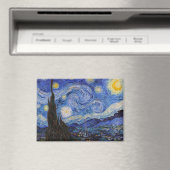 星空の夜：セントレミーbyヴィンセント・ヴァン・ゴッホ マグネット (インサイチュ (食洗機))