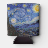 星空の夜：セントレミーbyヴィンセント・ヴァン・ゴッホ 缶クーラー (正面)