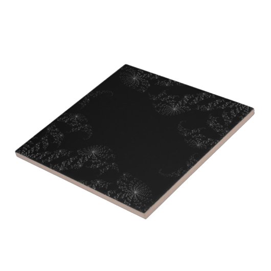 星空の夜 タイル (側面)