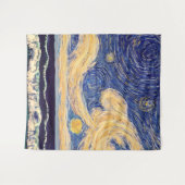 星空の夜 タペストリー (正面(横))