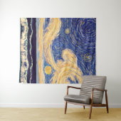 星空の夜 タペストリー (インサイチュ(横))